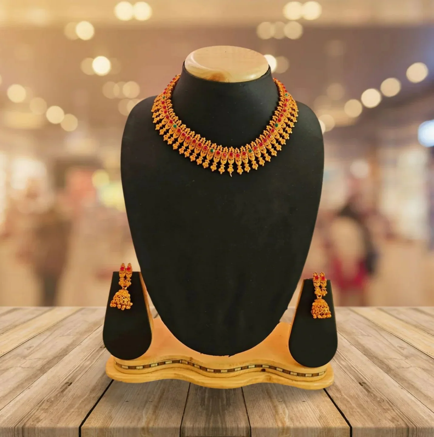 Jasmine Buds Chettinadu Necklace 1
