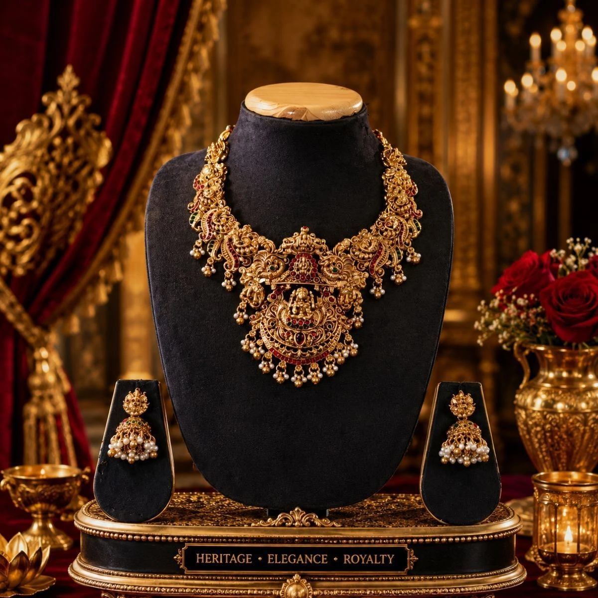 Gajamukha Lakshmi short haram 1