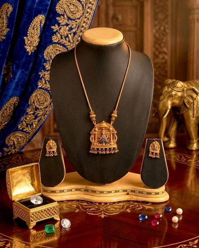 Meenakari Lakshmi short chain
