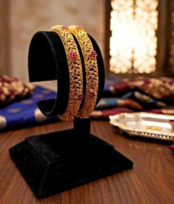 Floral  Filigree Antique Bangles 2