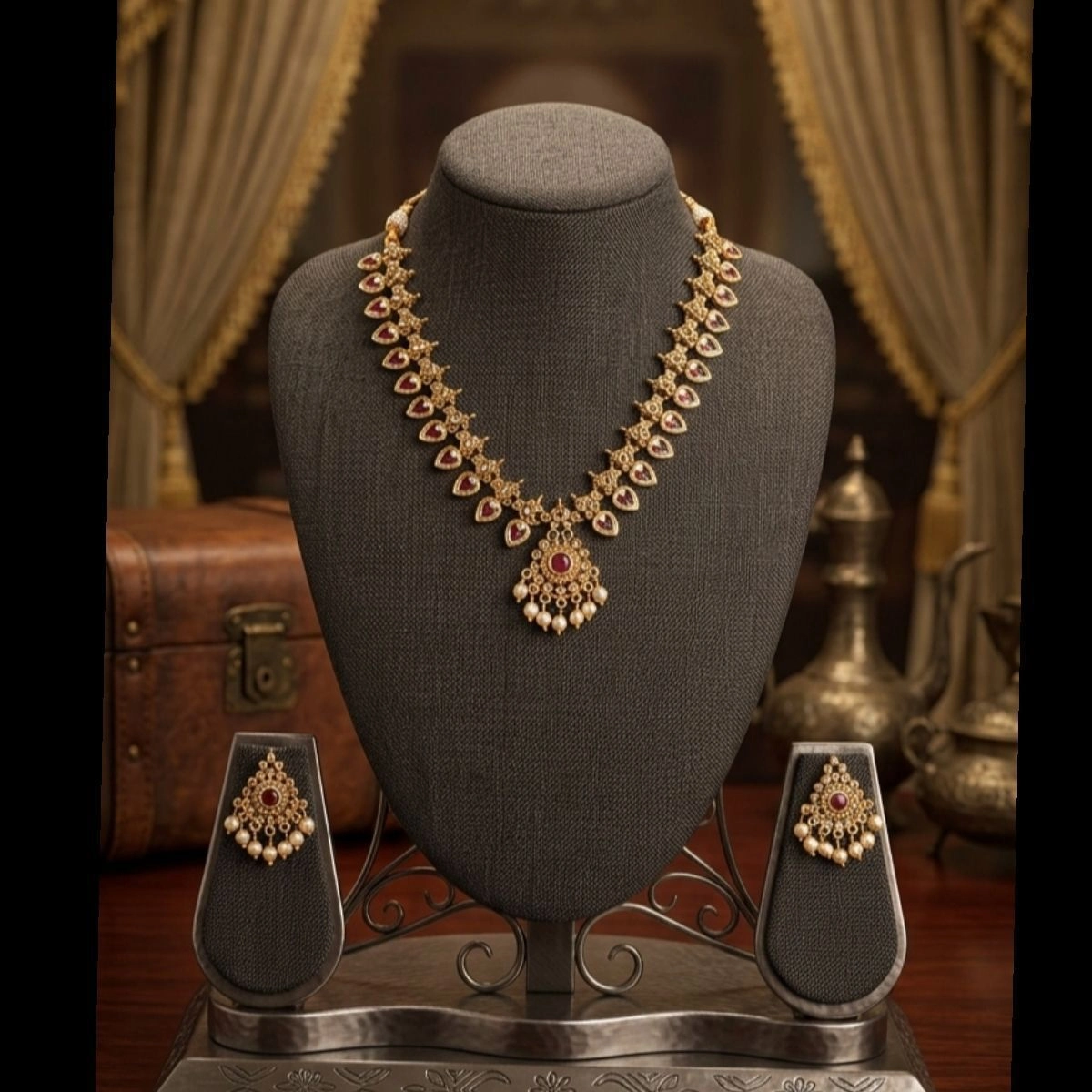 GOPI PALAKKA RUBY KEMP STONE SHORT HARAM