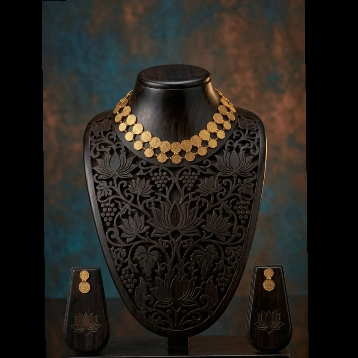 Coin short necklace