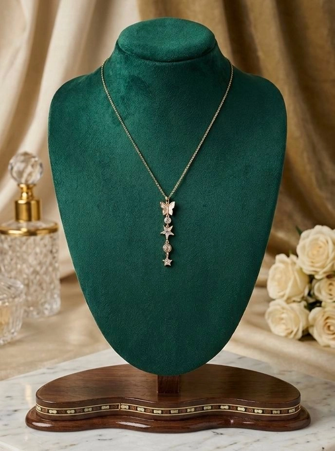 Anti Turnish Butterfly Star Pendant 1