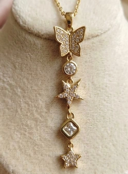 Anti Turnish Butterfly Star Pendant 2
