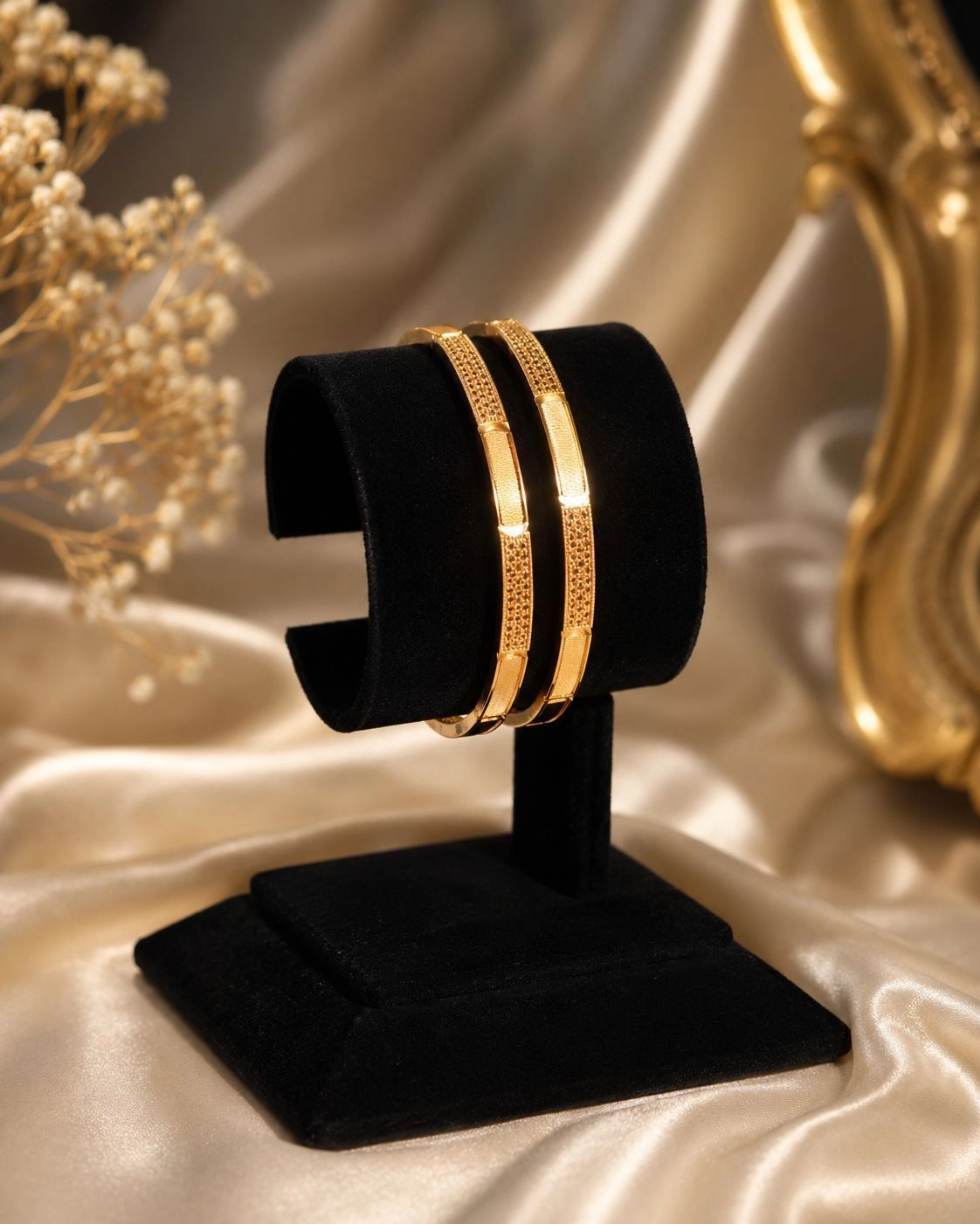 Mesh Luxe Bangles