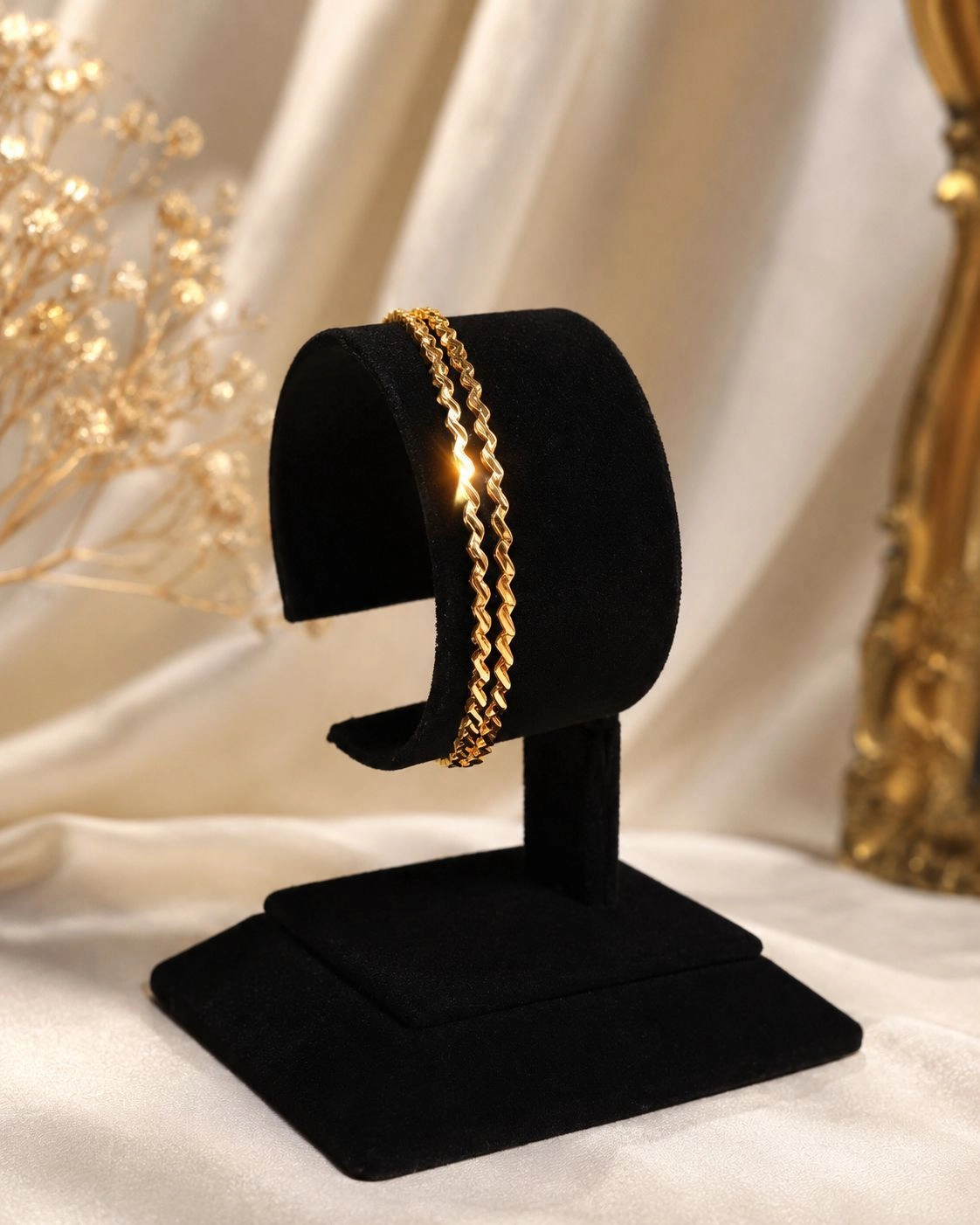 Golden Wave Lux Bangles