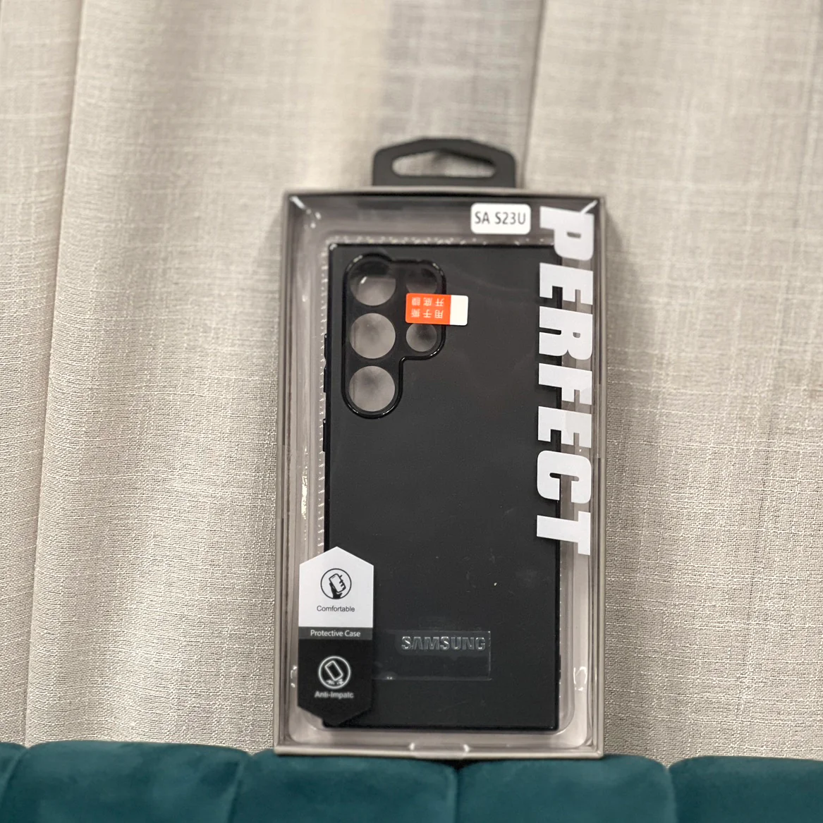 Camera Protective Logo Glass Case 2