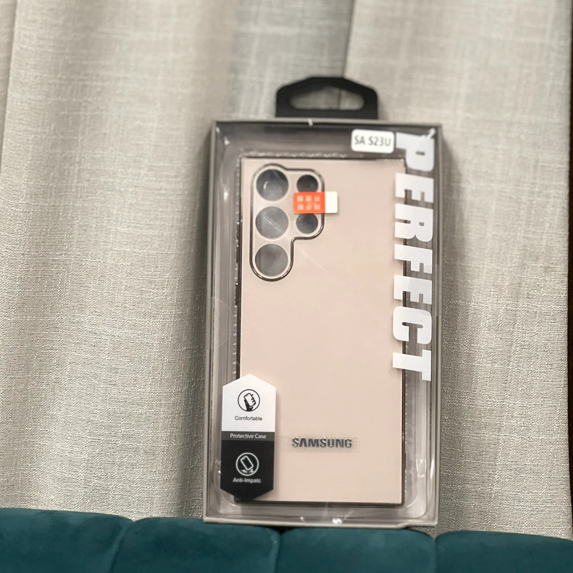 Camera Protective Logo Glass Case 4