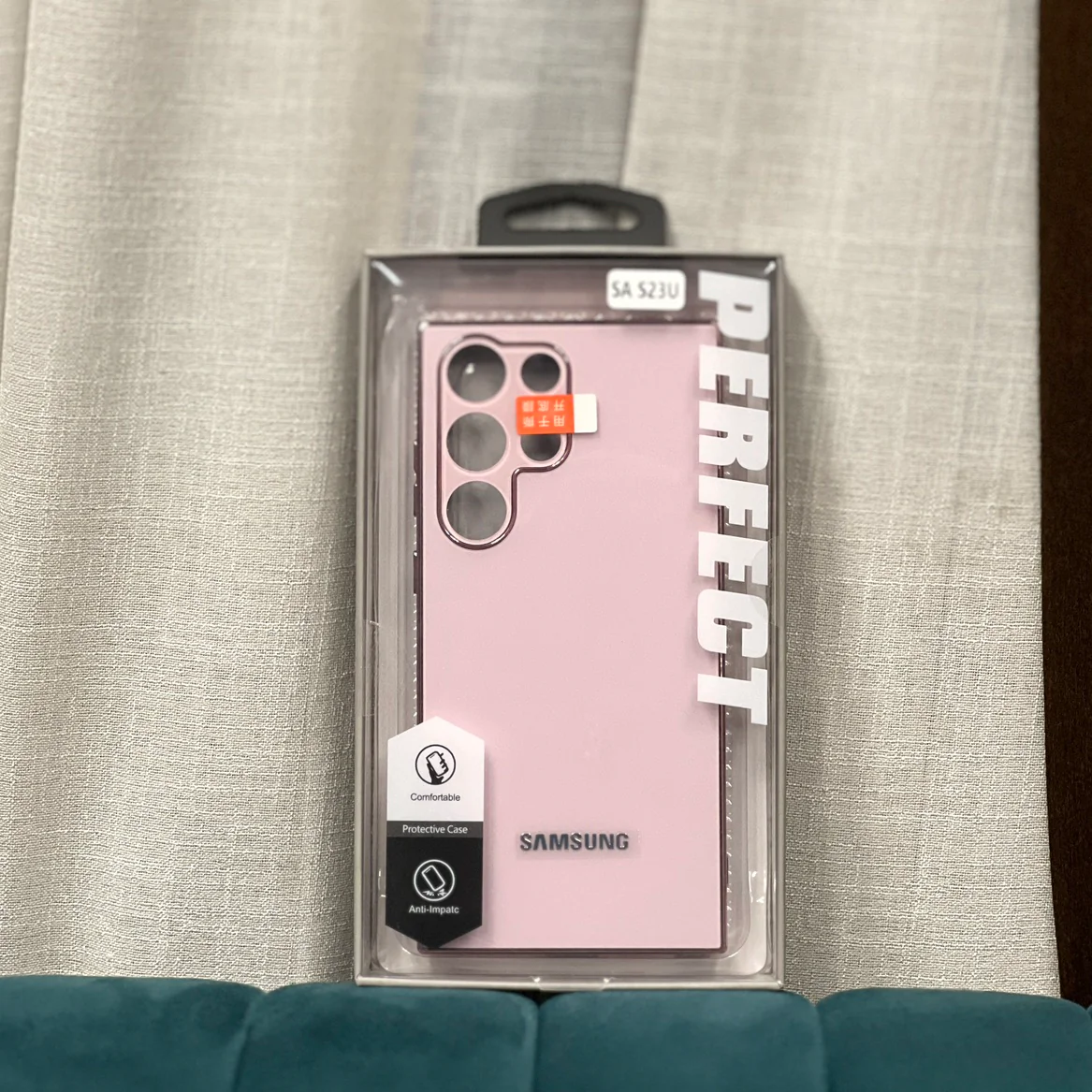 Camera Protective Logo Glass Case 5