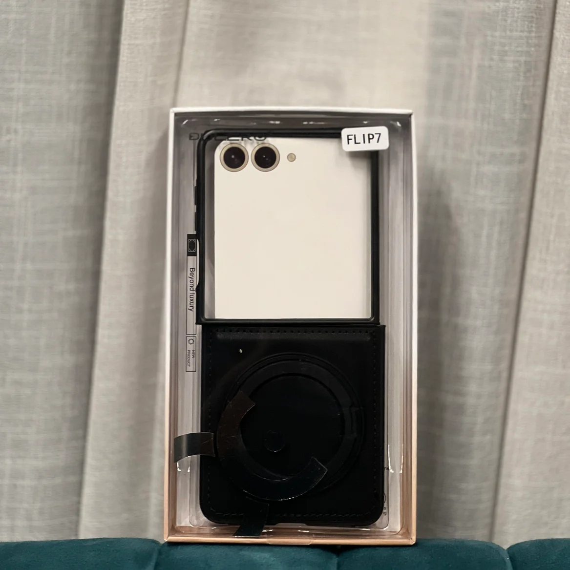 Samsung Galaxy ZFlip 7 Premium Leather Case Available 2