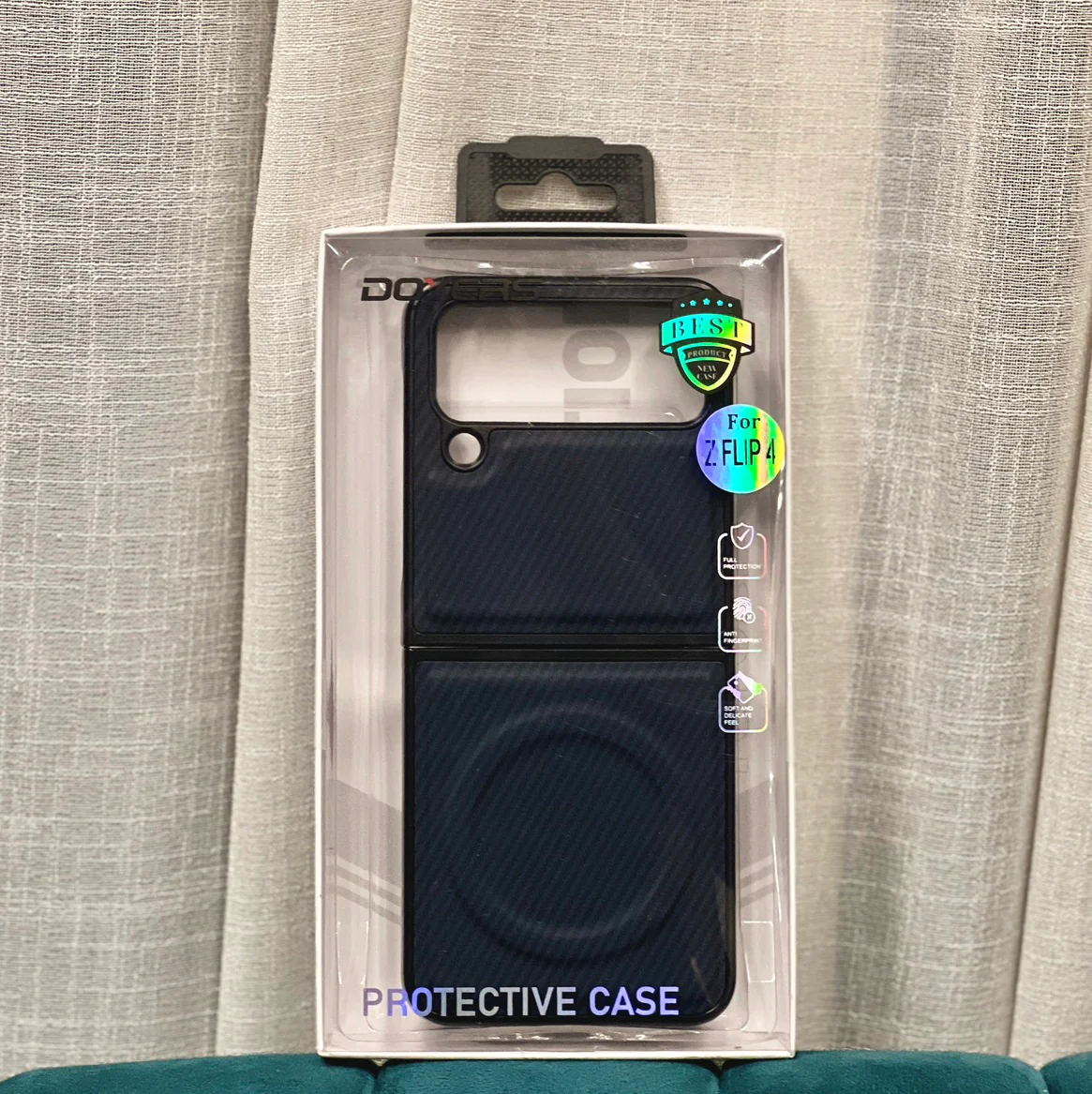 Carbon Fibre Premium Patterned Case For Samsung Galaxy ZFlip 4 1
