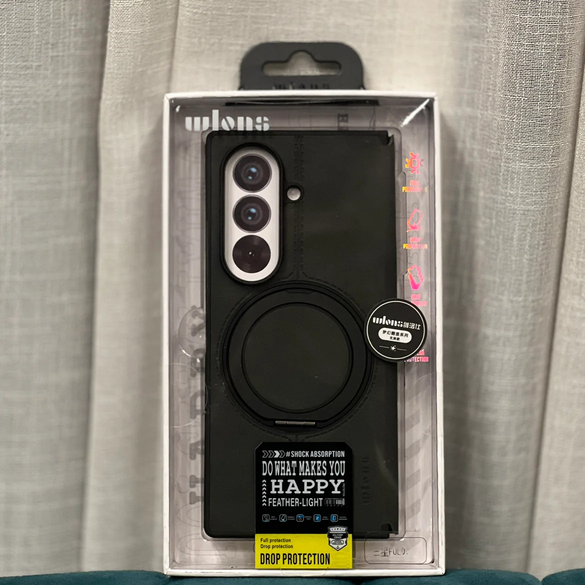 Premium Leather Magsafe Stand Case For Samsung Galaxy ZFold 7 2