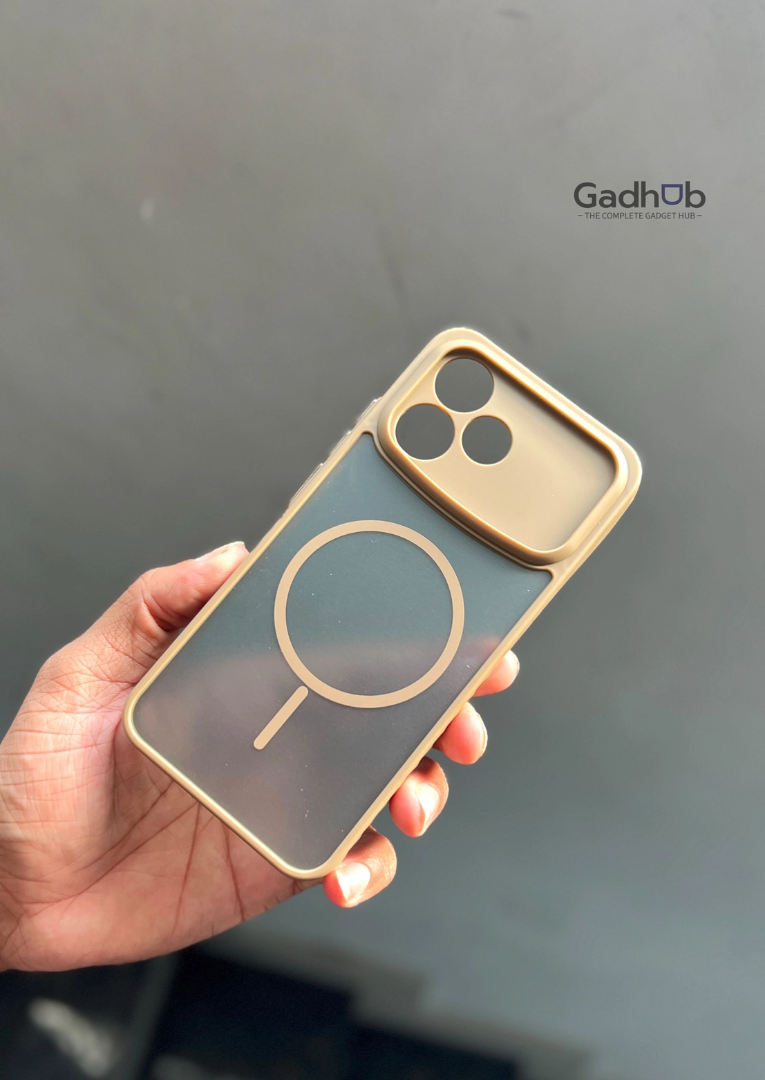 Oppo F33 Pro Camera Protective Smoky Case 3