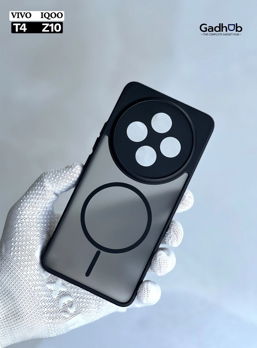Vivo T4 / Iqoo Z10 Camera Protective Smoky Case 1