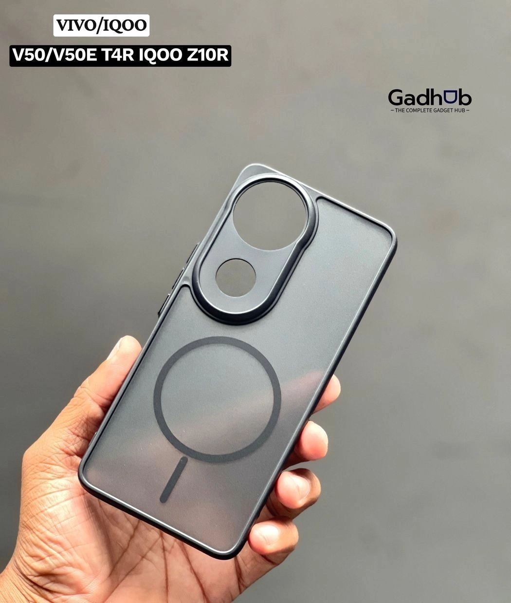 Vivo V50 / V50E / T4R / Iqoo Z10R Camera Protective Smoky Case 1