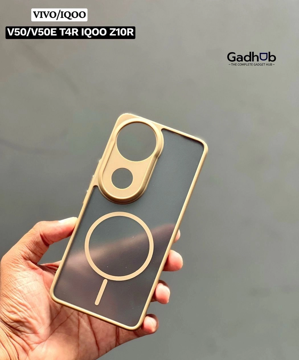 Vivo V50 / V50E / T4R / Iqoo Z10R Camera Protective Smoky Case 3