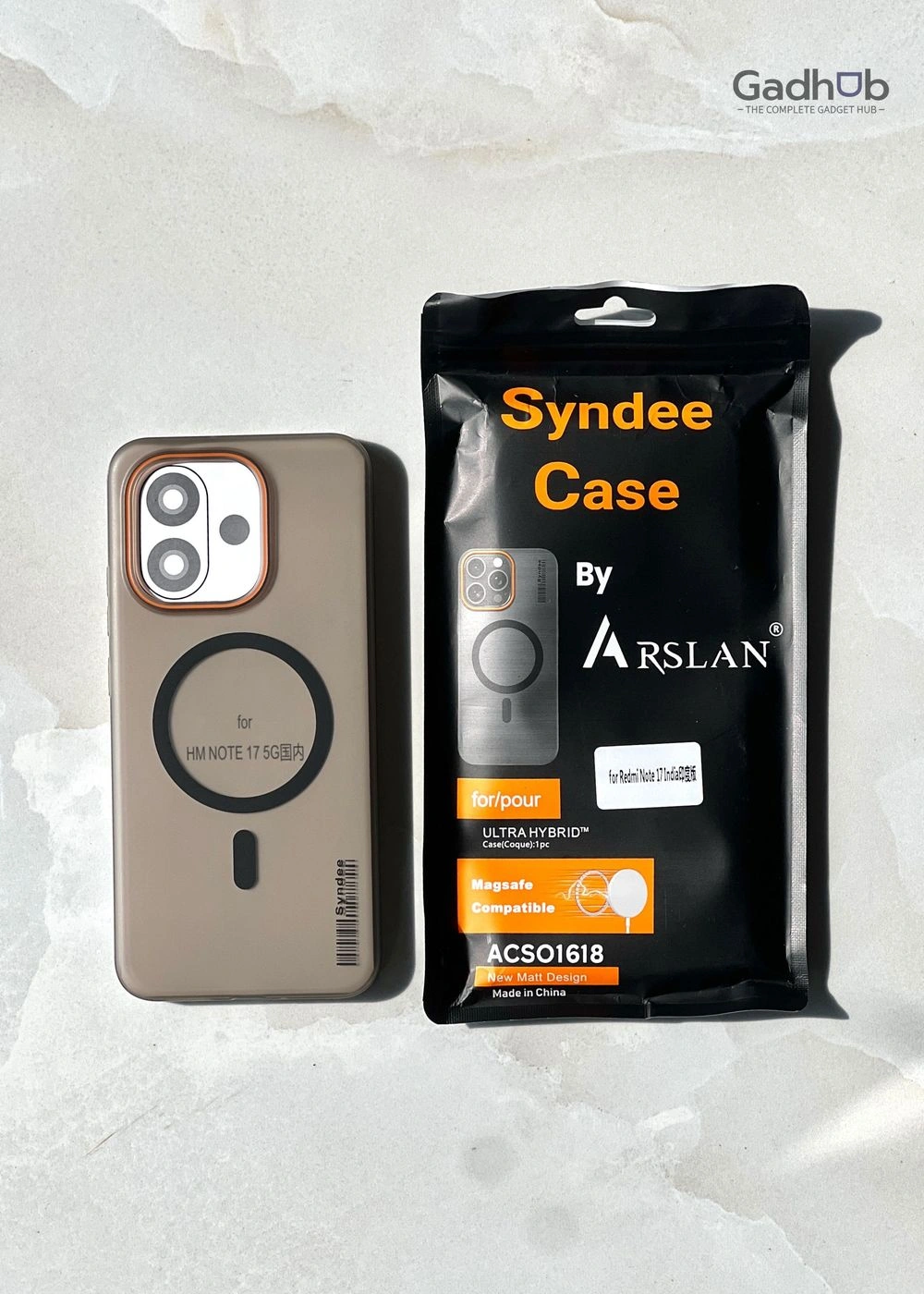 Redmi Note 17 5g Syndee Froasted Magsafe case 8