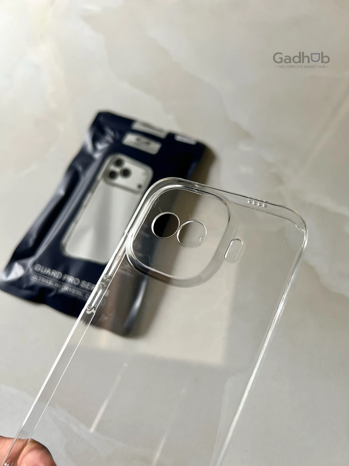 iQOO 15R Anti Yellow Transparent Case 3