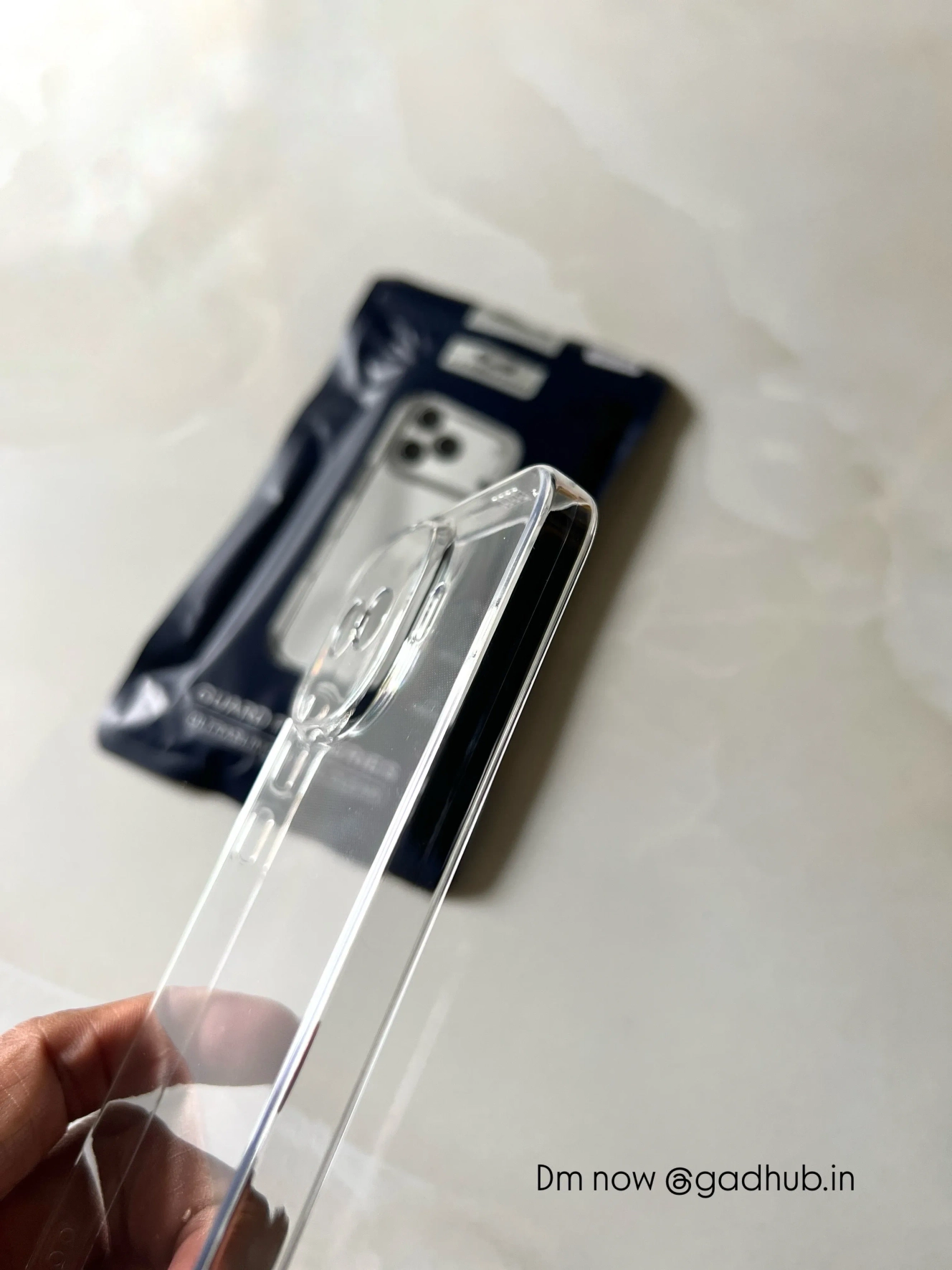 iQOO 15R Anti Yellow Transparent Case 4