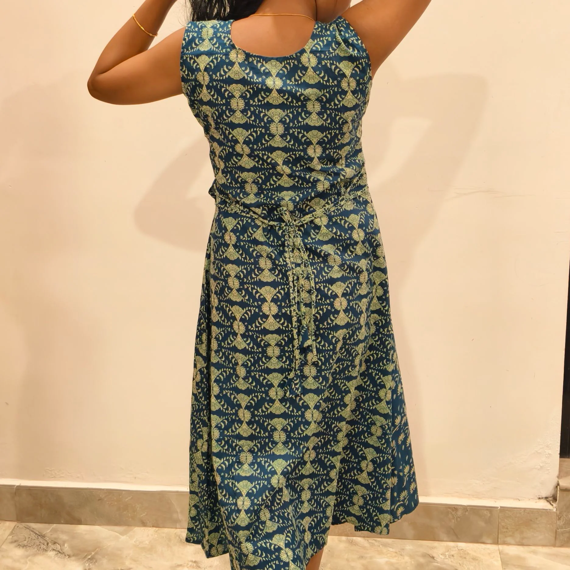 Teal Garden Wrapper(DT006)