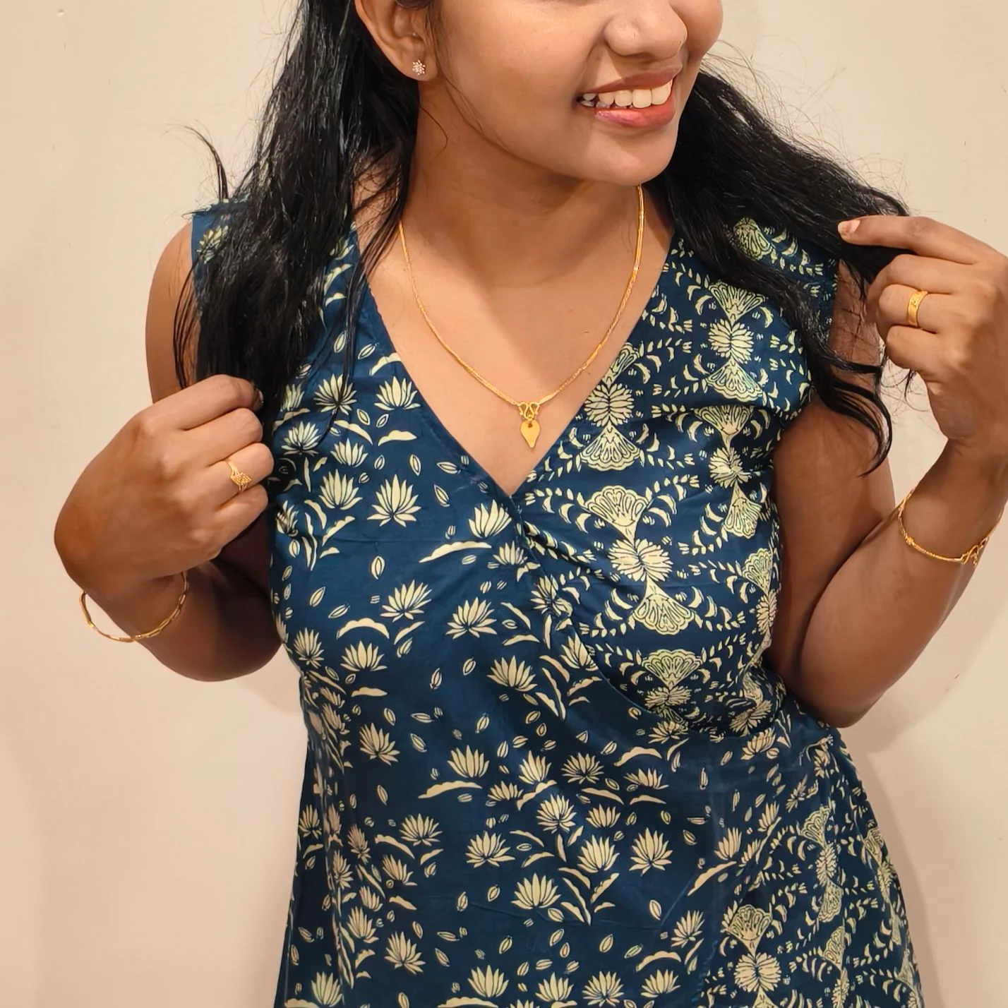 Teal Garden Wrapper(DT006)