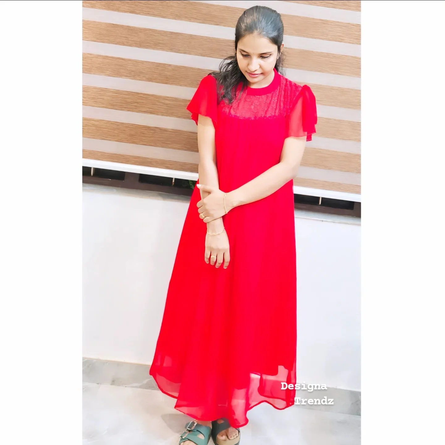 Red carpet: Georgette Aline kurti(DT012) 2