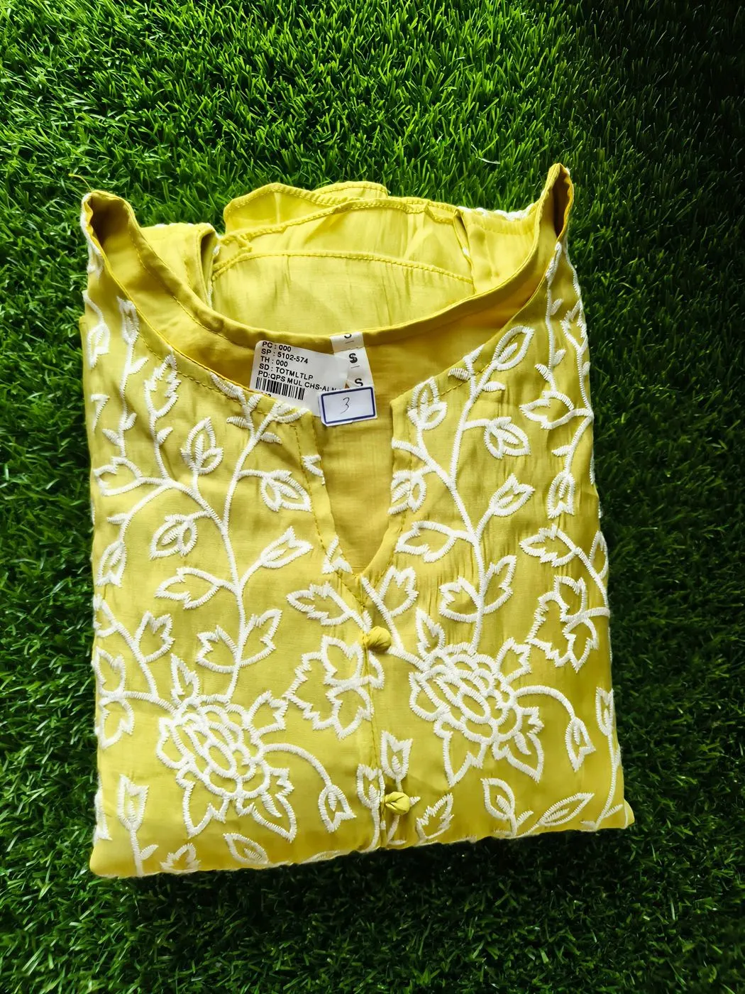 Mul-Queen: Mul-chanderi Aline kurti (DT020)lime green