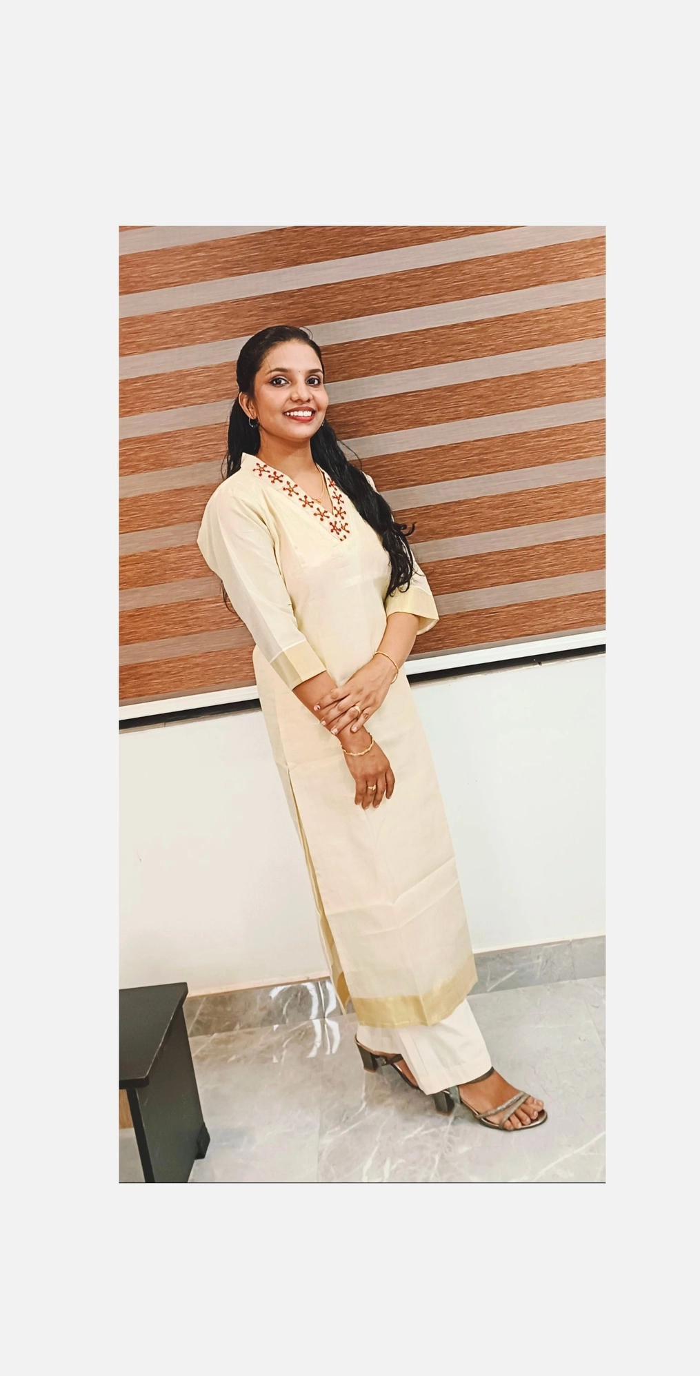 Festive-Bloom: Traditional tissue Silk slitted Kurti (DT030)