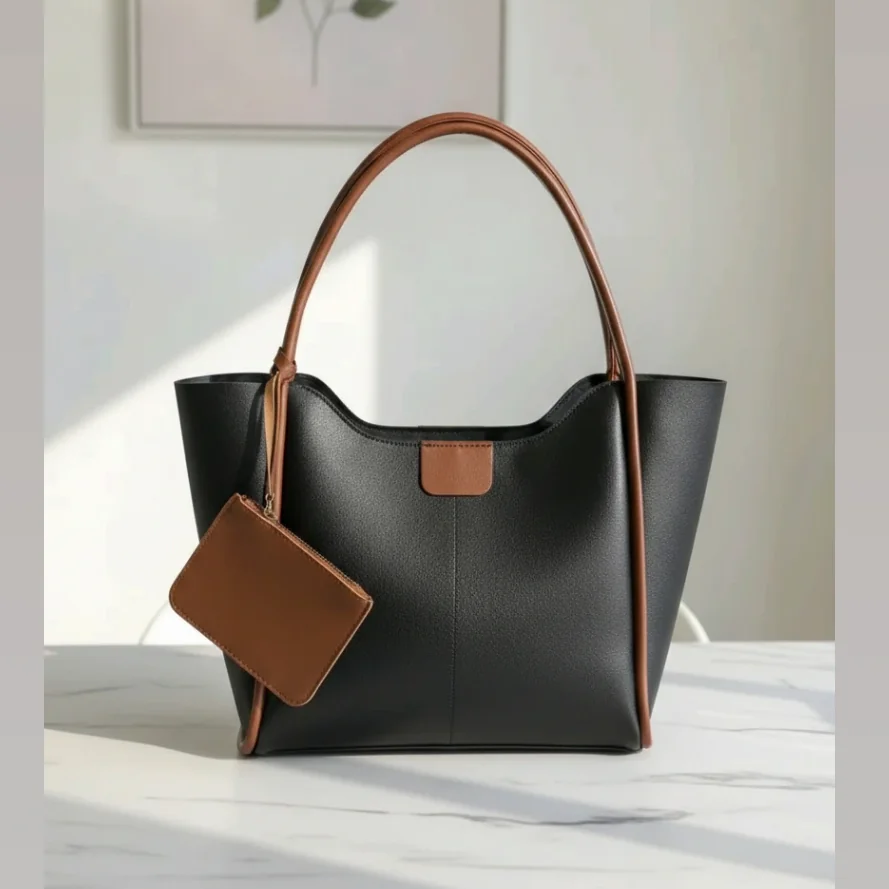 Juno black tote