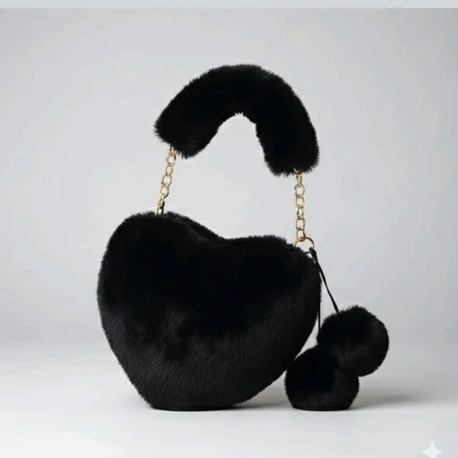 Puffy black heart 🖤