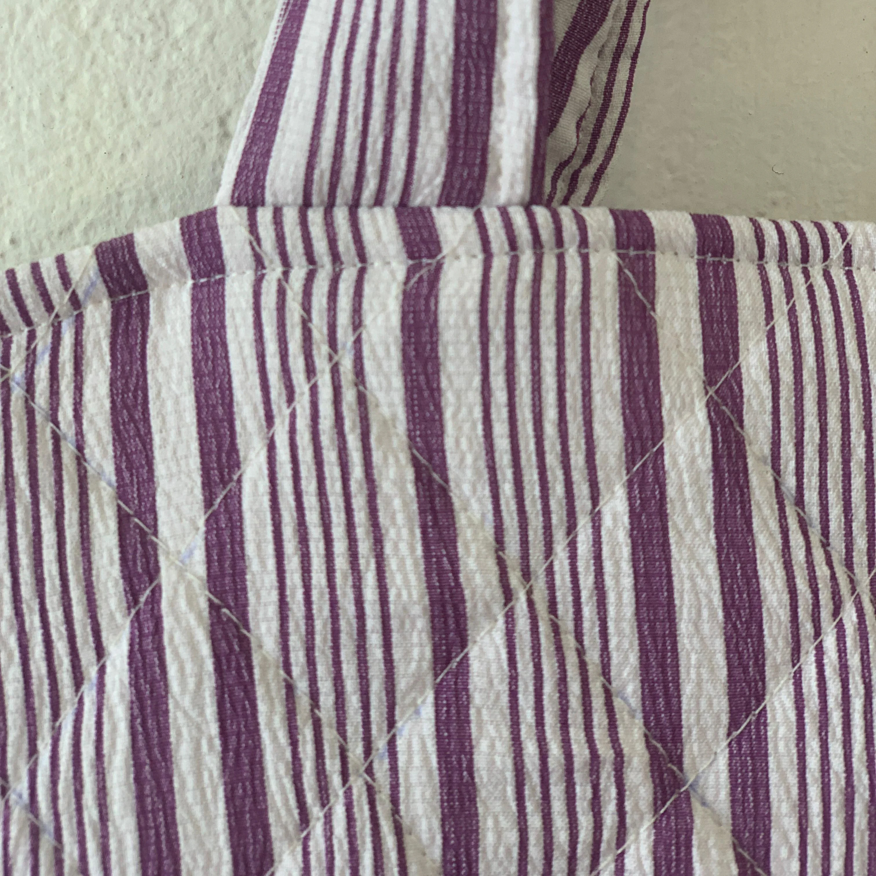 Lilac bun tote bag 3