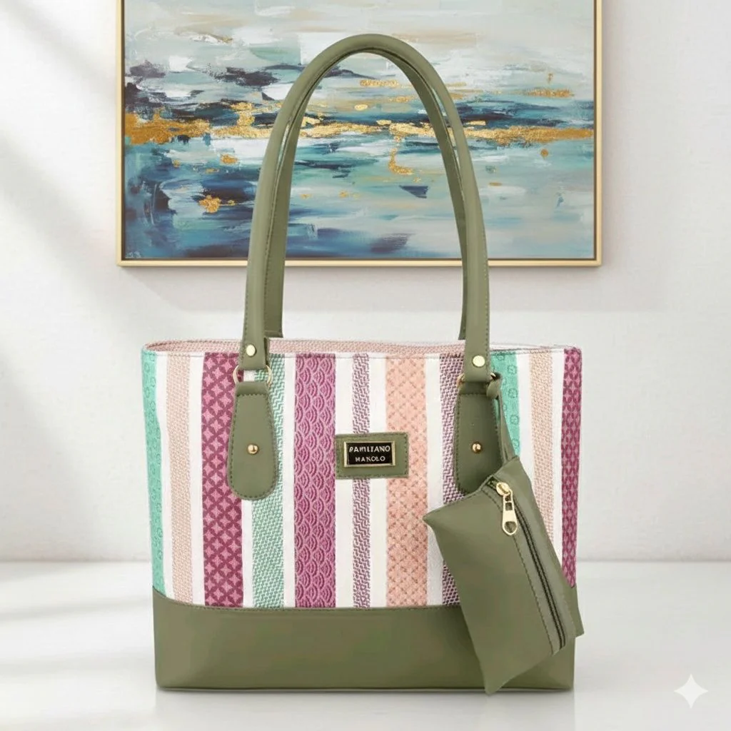 Rainbow tote