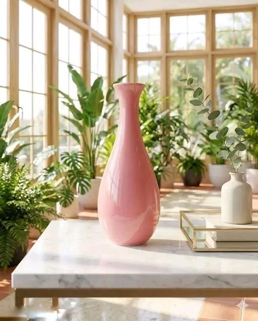 Minimalist ceramic bud flower vase