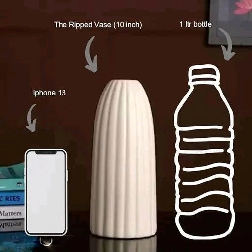 Nordic fluted flower vase 3