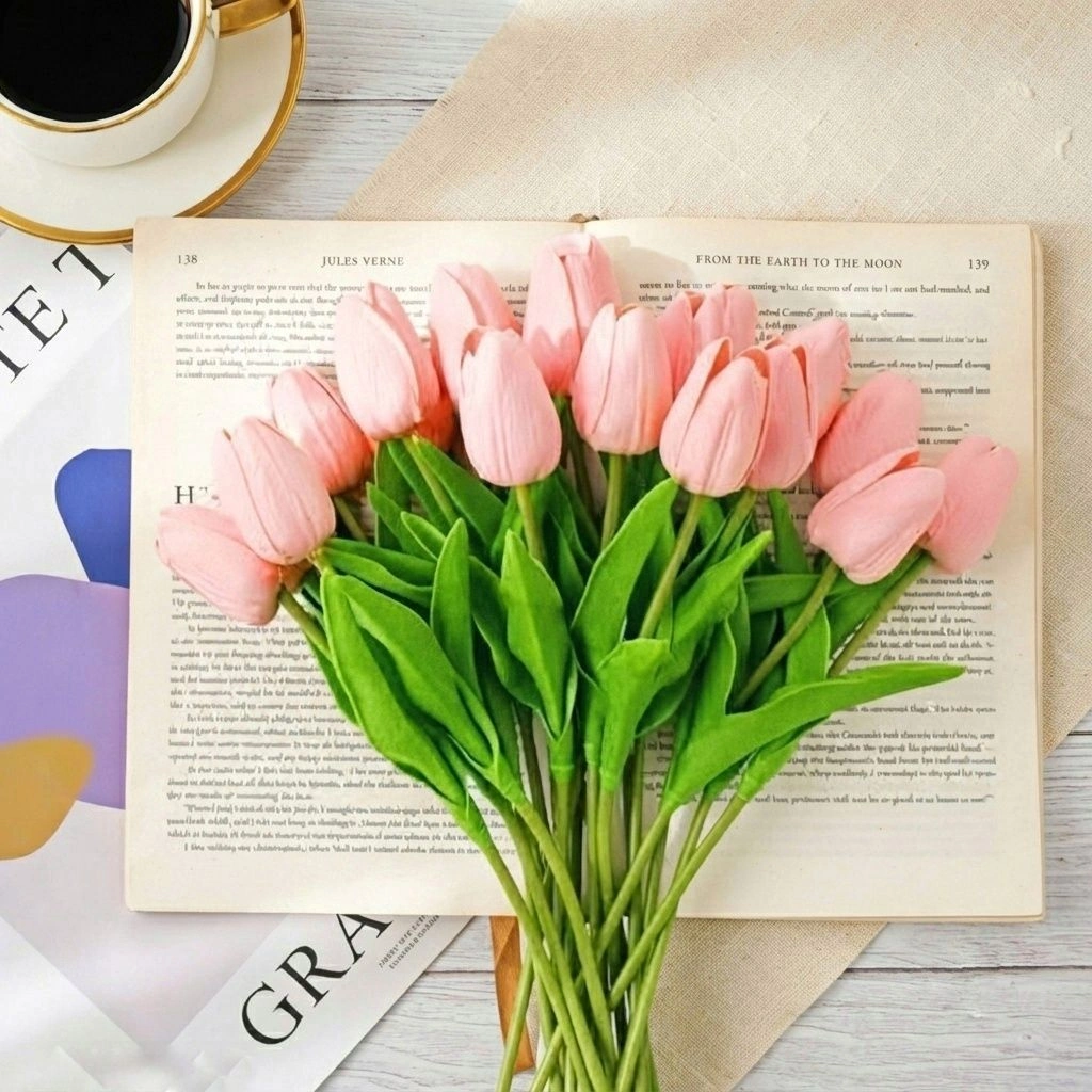 Artificial tulip flower