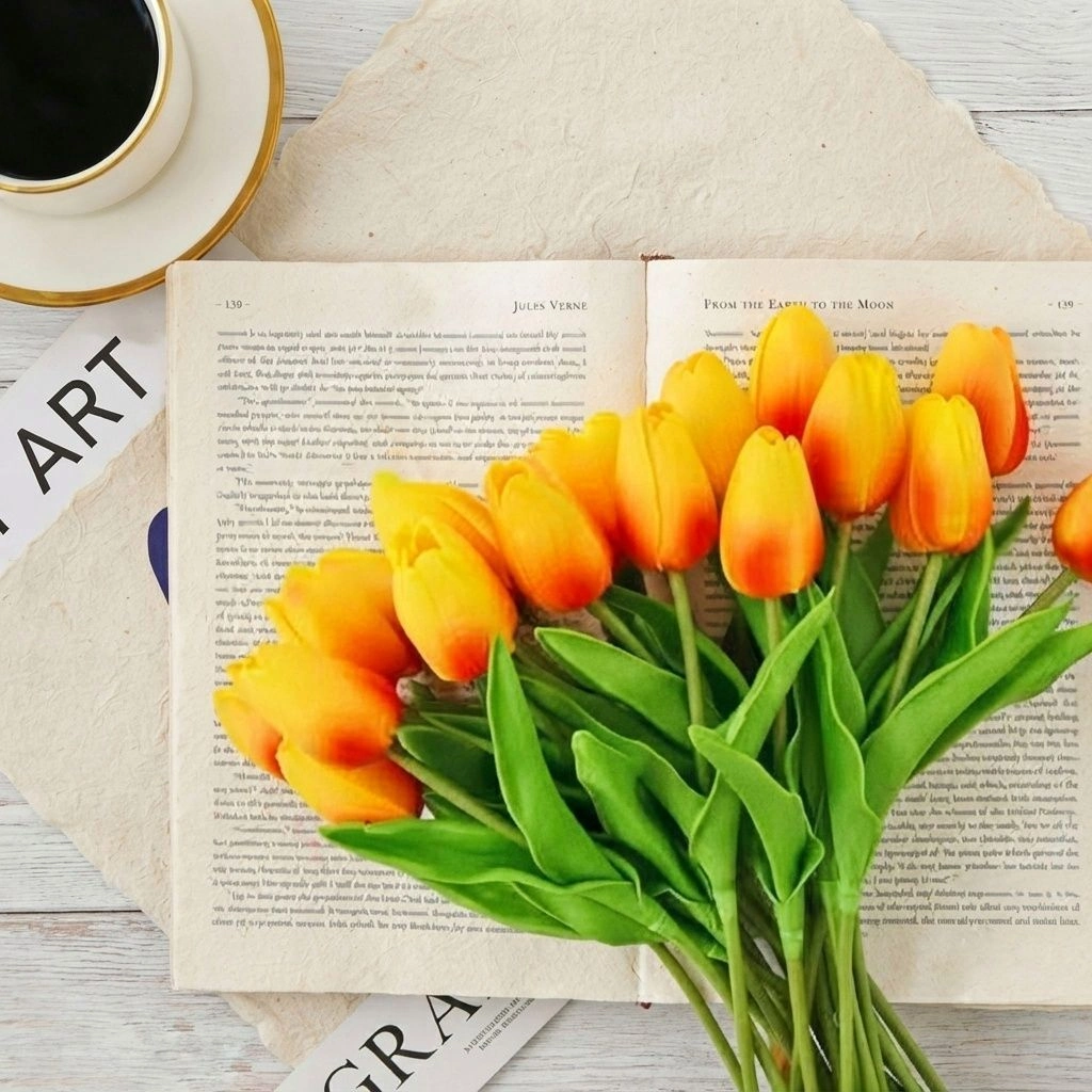 Artificial tulip flower 1