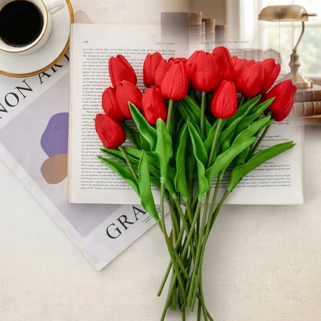 Artificial tulip flower