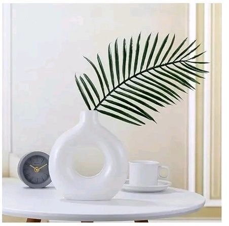 Donut ceramic flower vase 3