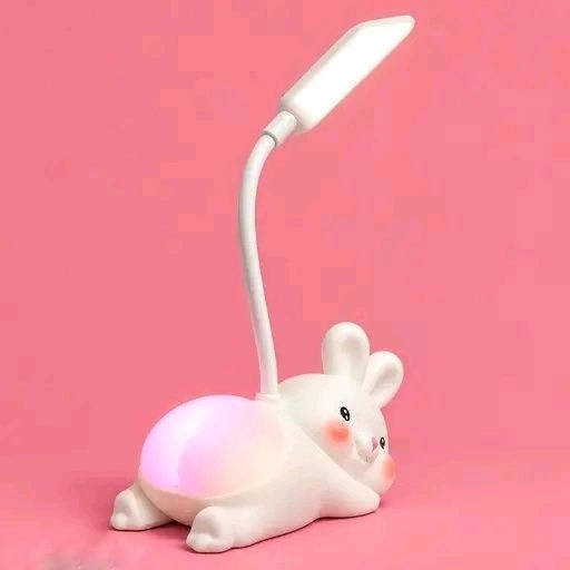 Cute baby bunny table lamp
