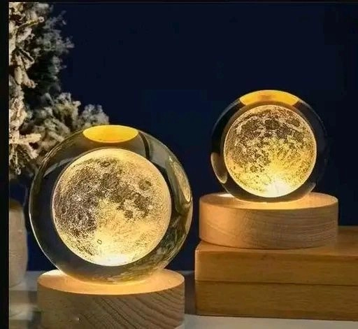 Cristal moon table lamp