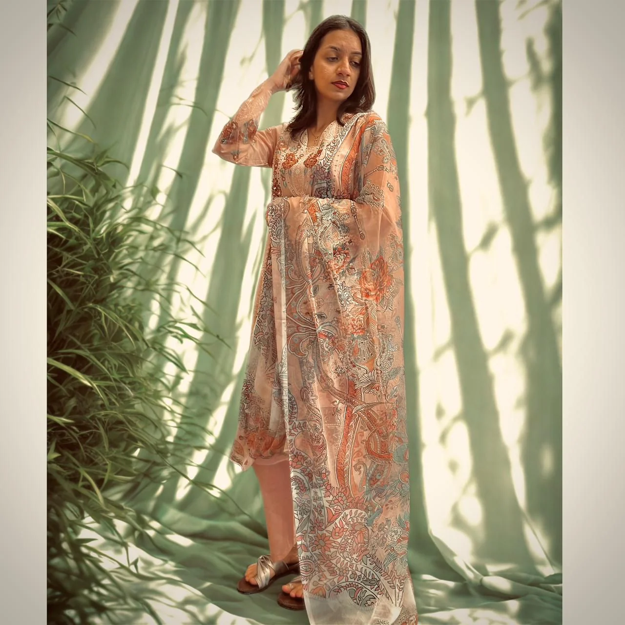 Pakistani Lawn suit 1