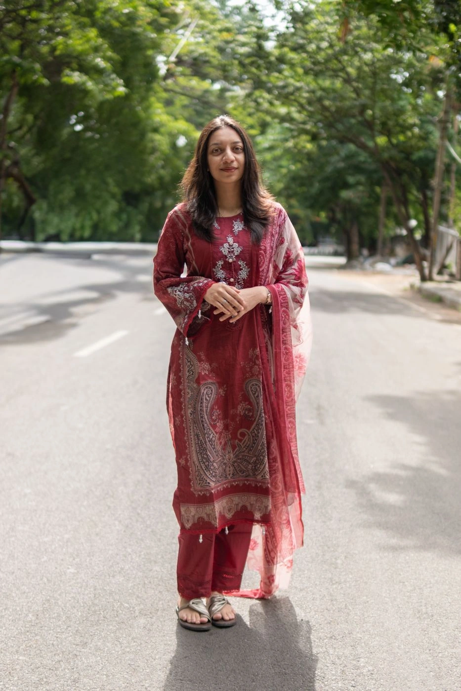 Pakistani Lawn suit 1