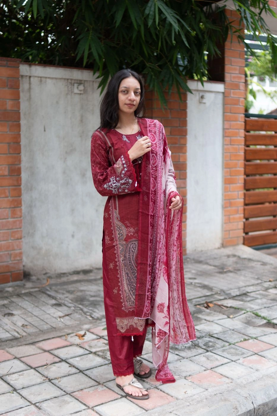 Pakistani Lawn suit 3