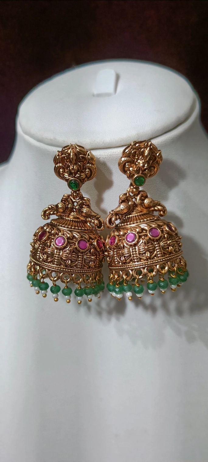⭐ Premium Antique Jhumka 2