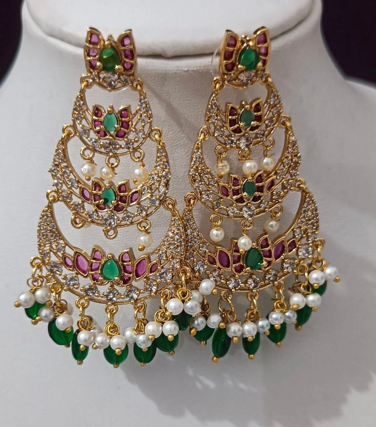 Premium Bridal Statement Earrings ⭐
