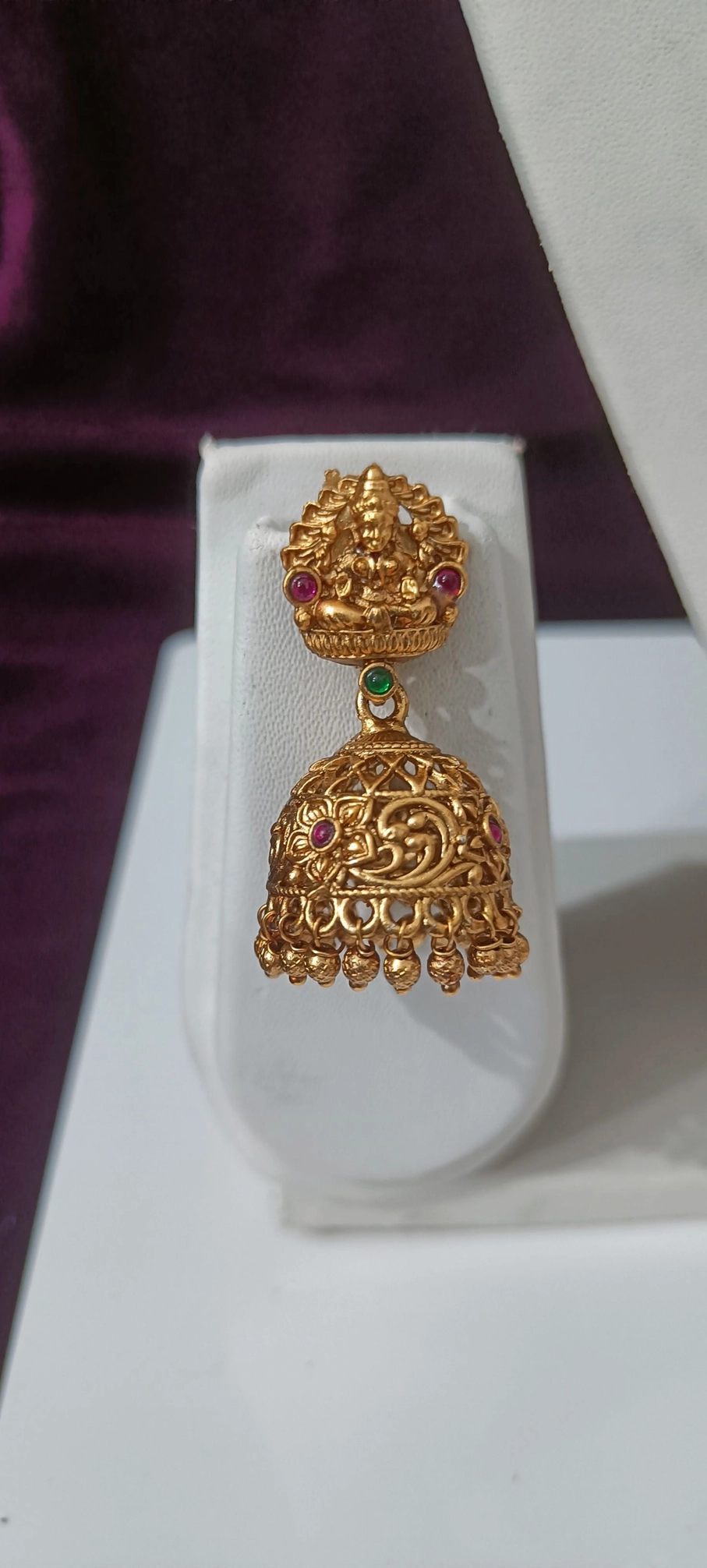 ⭐ Premium Lakshmi Pearl Haram Set 2