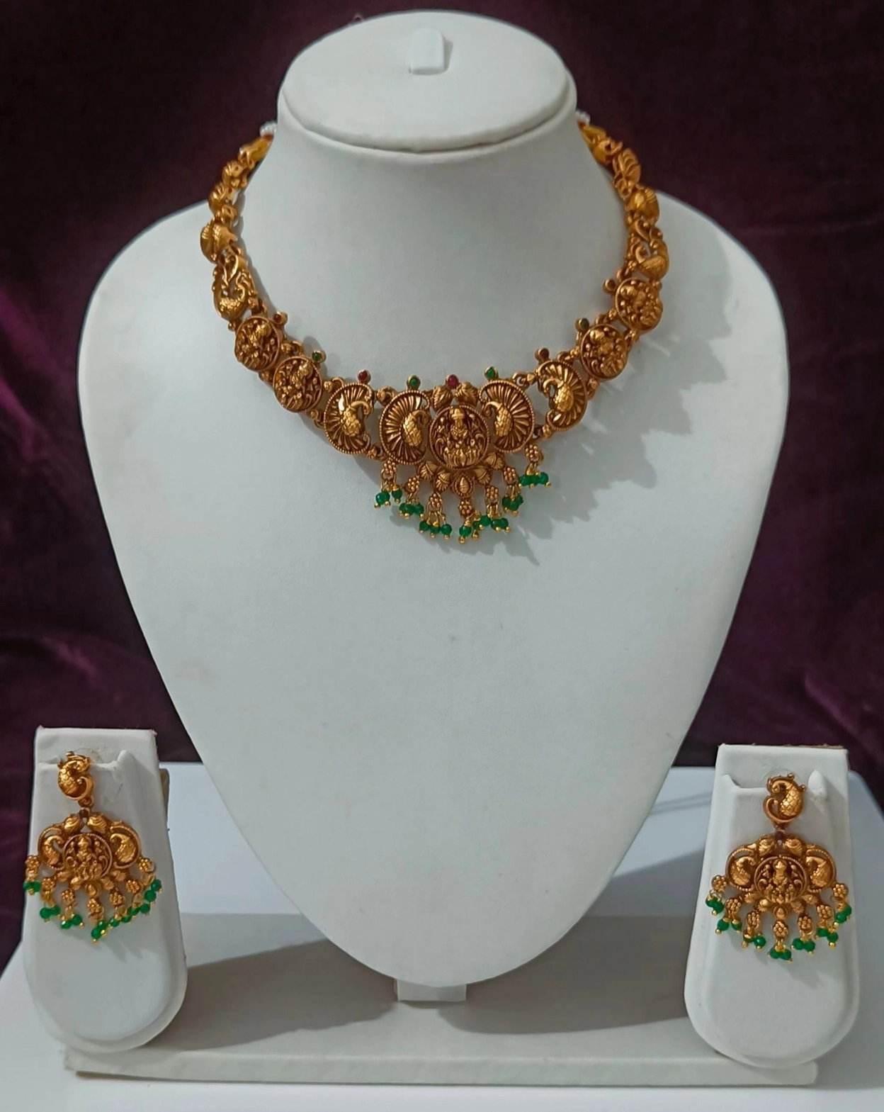 Lakshmi Coin necklace Set ⭐ 1