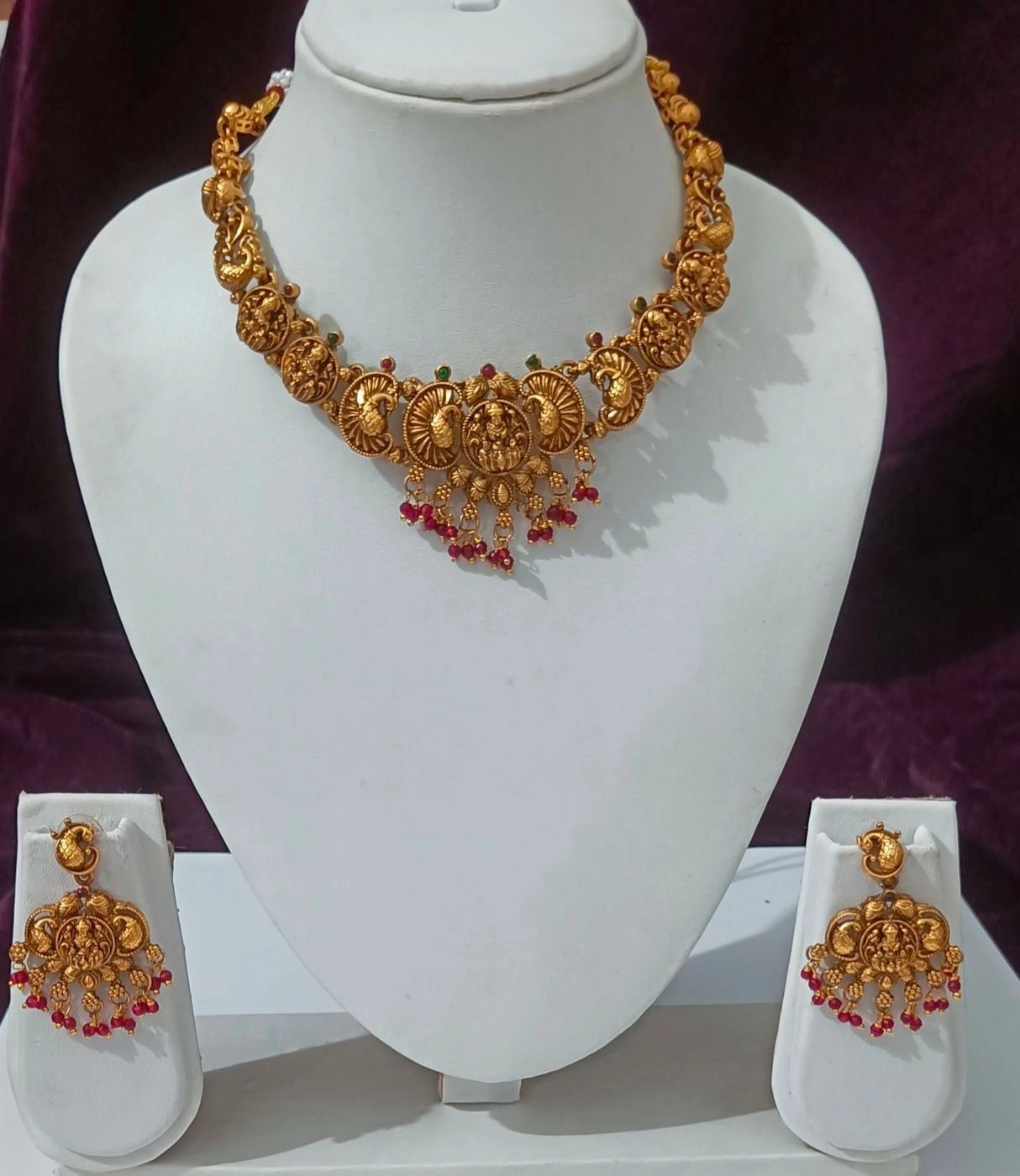 Lakshmi Coin necklace Set ⭐ 1