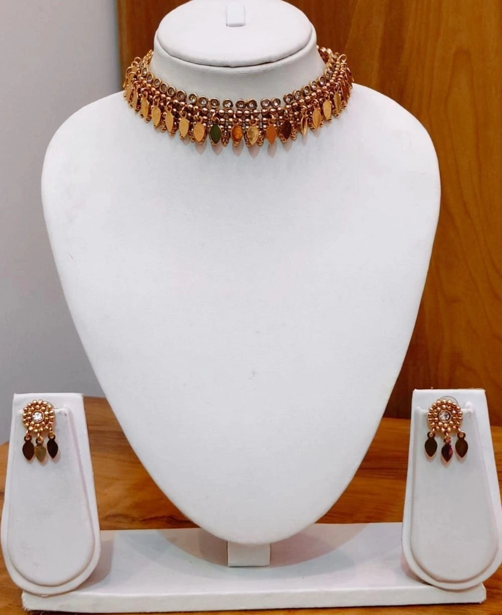 Premium Antique Elakkathali Choker Set