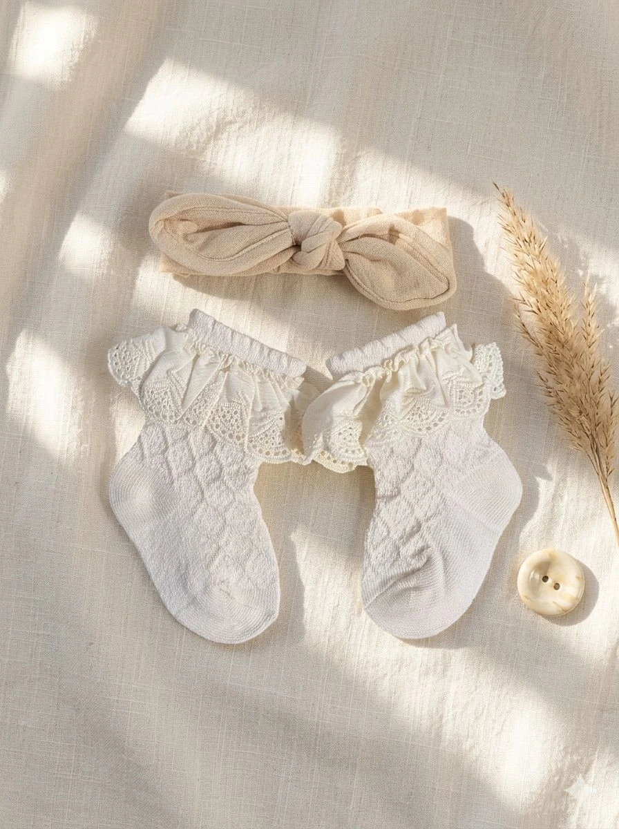 Colette bow sock set 4